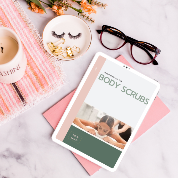 body scrub editable manual
