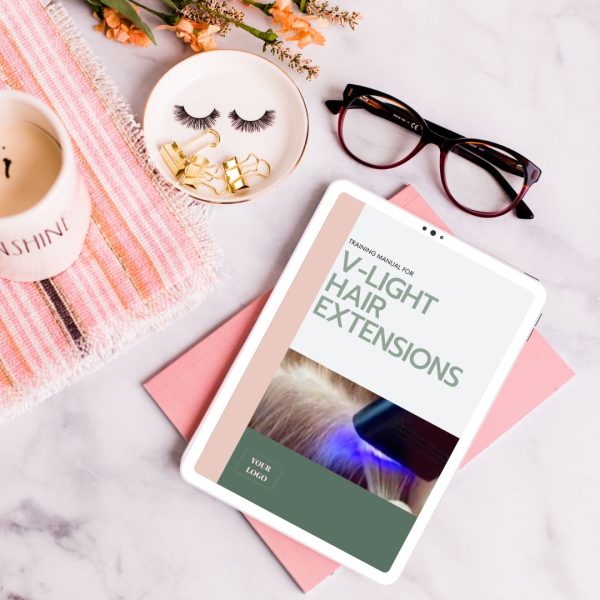 VLIGHT HAIR EXTENSIONS V Light Hair Extensions Editable Manual