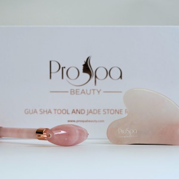 Gua Sha Tool and Jade Stone Roller